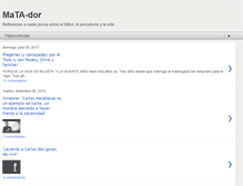 Tablet Screenshot of matador.elconfidencial.com